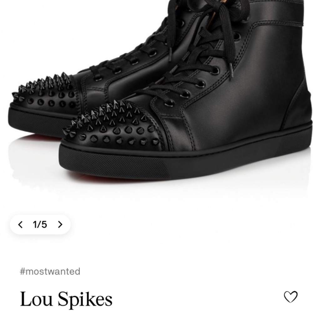 Men’s Christian Louboutins Lou Spikes